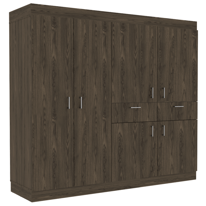 Closet Silene color Chocolate y Blanco para Habitación.