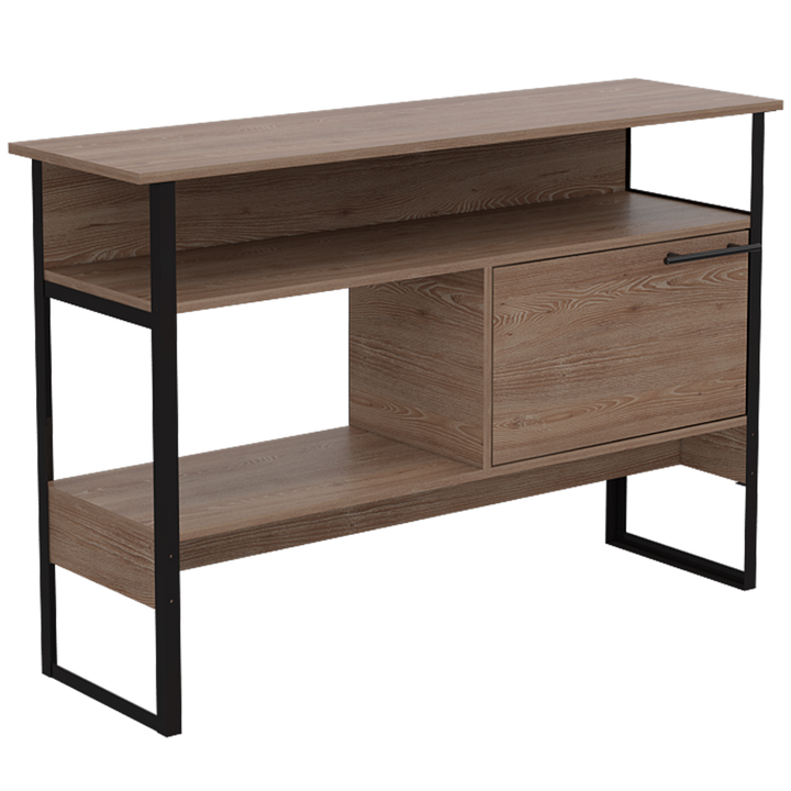 Mueble Auxiliar Recibidor Korina color Miel para Sala.