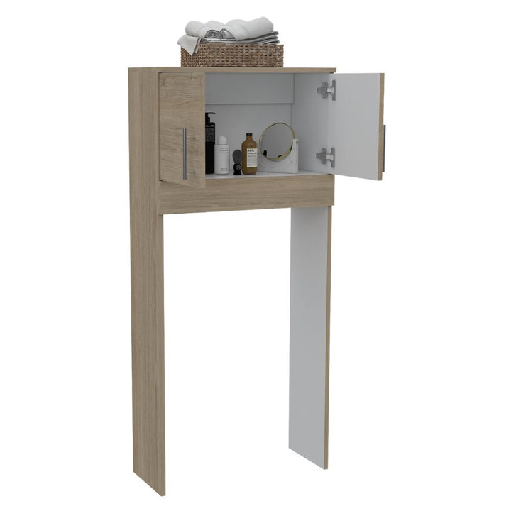 Gabinete de Baño Aqua color Beige y Blanco .