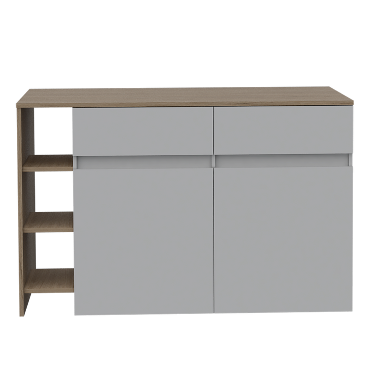 Barra de Cocina Polux color Beige y Blanco para Cocina.