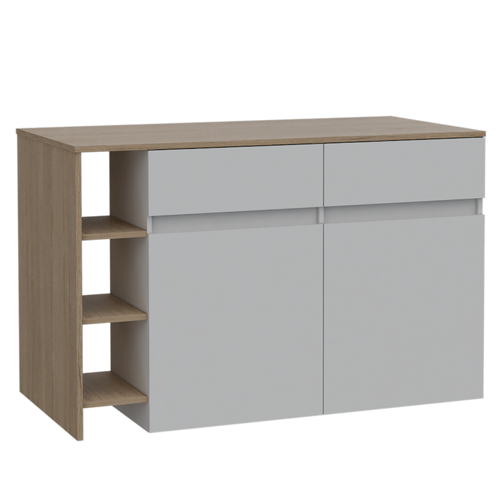Barra de Cocina Polux color Beige y Blanco para Cocina.