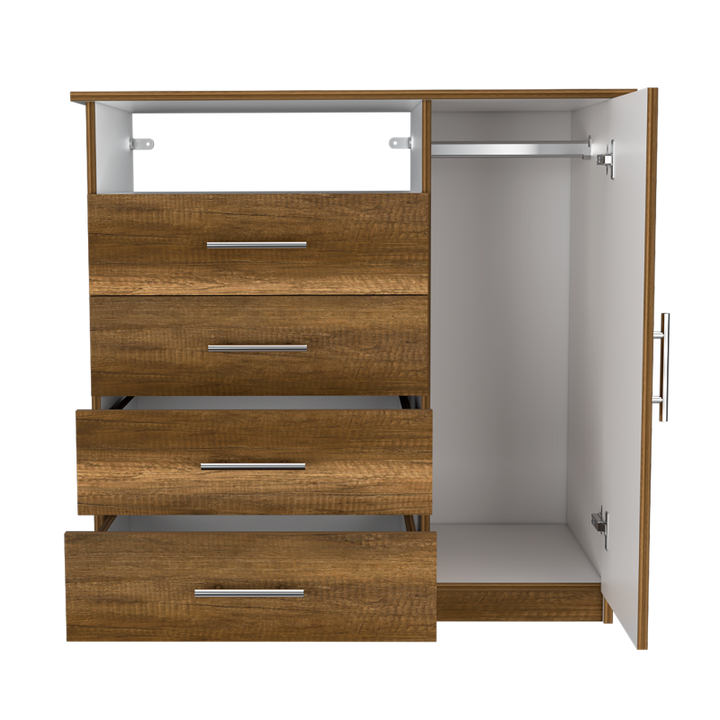 Organizador Barlovento color Cobre y Blanco para Habitación.