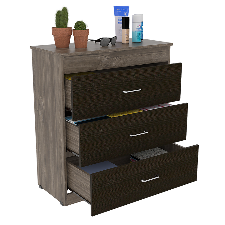 Organizador Cantabria color Avellana y Wengue para Habitación.