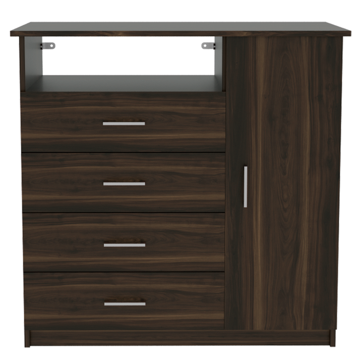 Organizador Barlovento color Caoba para Habitación.