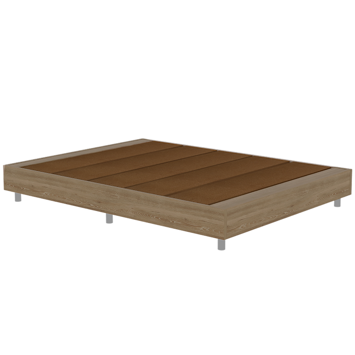 Base Cama Doble Confort color Miel para Habitación.