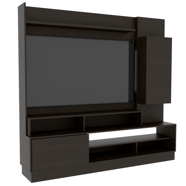Mesa para TV Maku color Wengue para Sala.