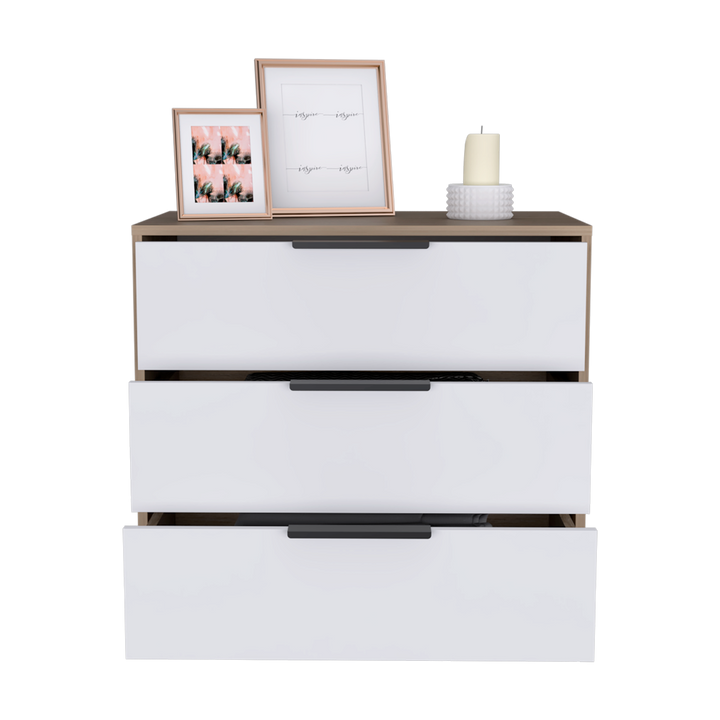 Organizador Wesley color Beige y Blanco para Habitación.