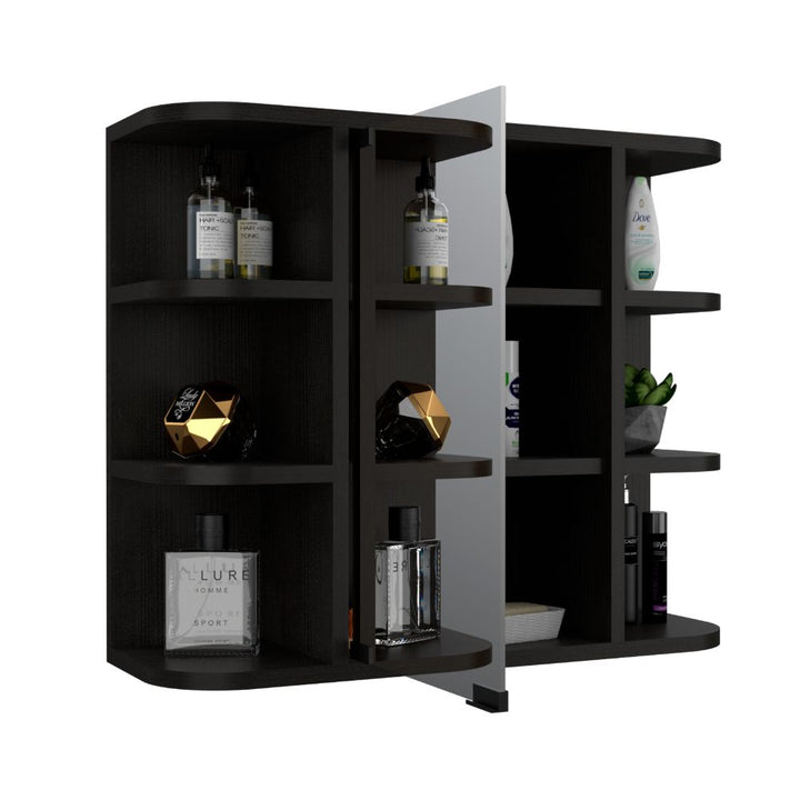 Gabinete de Baño Delio color Wengue .