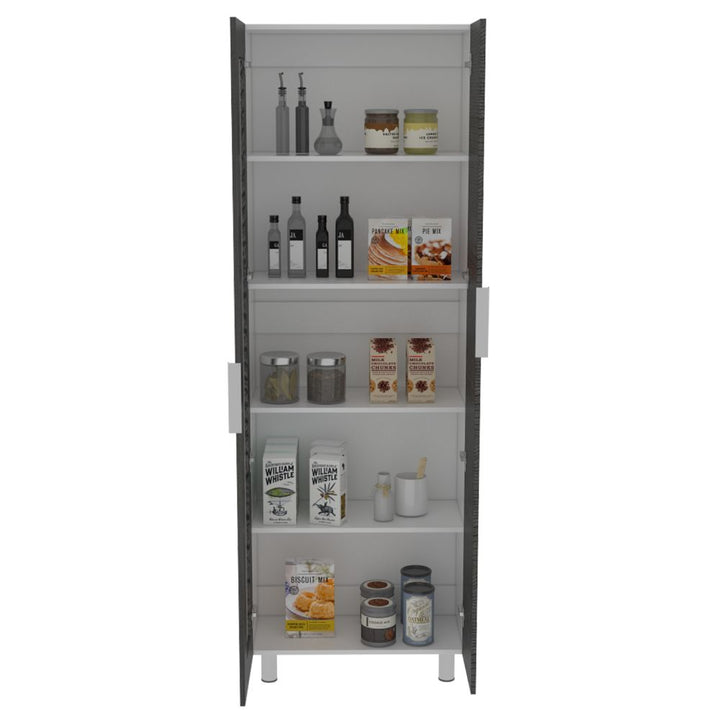 Alacena Diamante color Gris para Cocina.