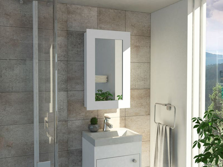 Gabinete de Baño Cary color Blanco .