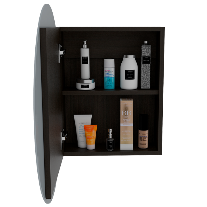 Gabinete de Baño Denzel color Wengue .