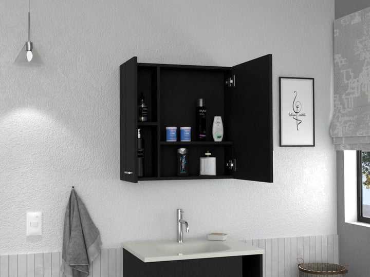 Gabinete de Baño Apolis color Wengue .