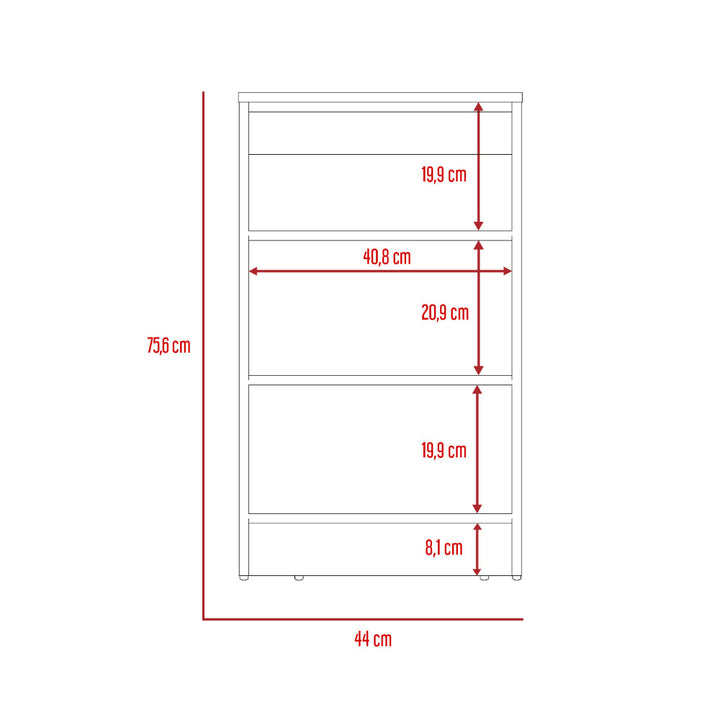 Organizador de Baño Izidro color Café claro y Blanco para Habitación.