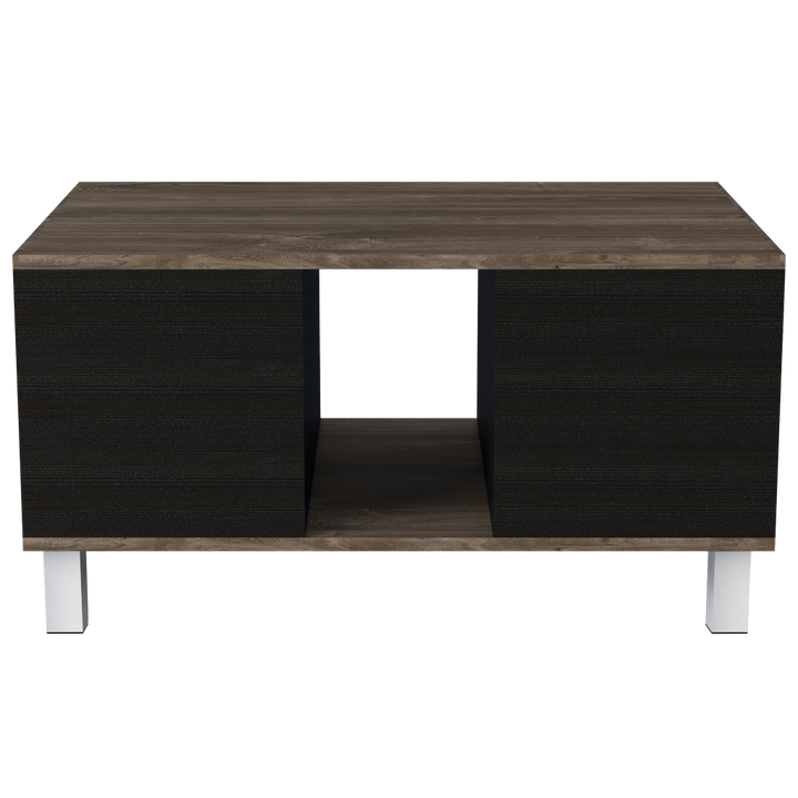 Mesa de Centro Tonny color Avellana y Wengue para Sala.