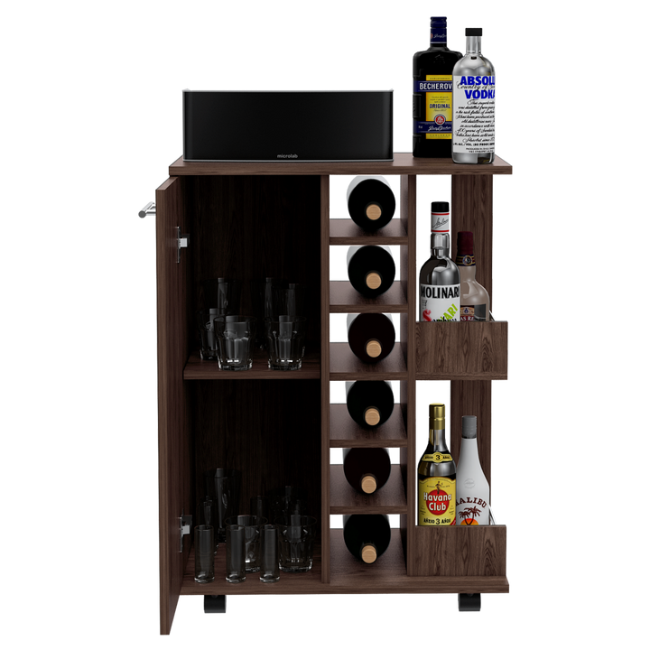 Bar Erin color Chocolate para Sala.