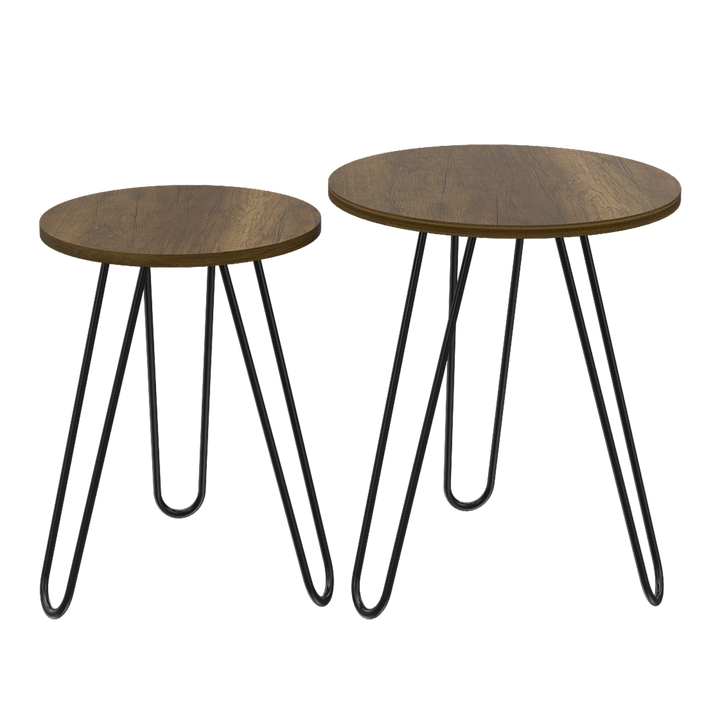 Mesa Auxiliar Zumba color Cobre para Ambientes.