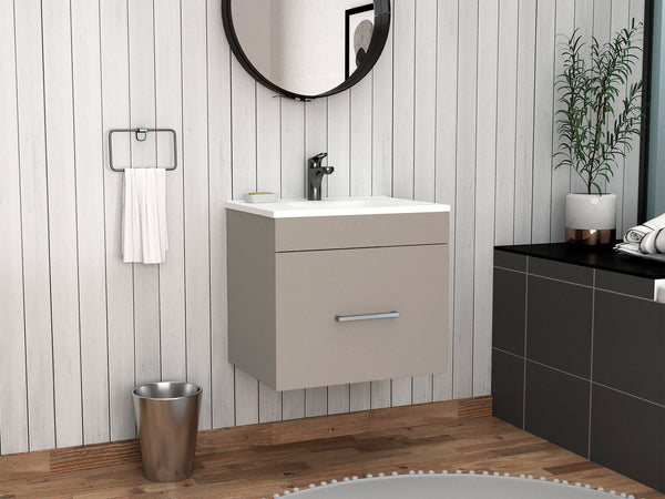 Mueble de baño Hatta, Color Taupe