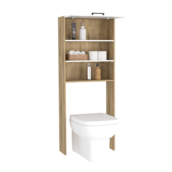 Gabinete de Baño Magnus color Café claro .