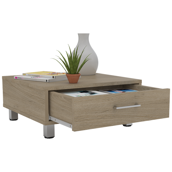 Mesa de Centro Ascher color Beige para Sala.