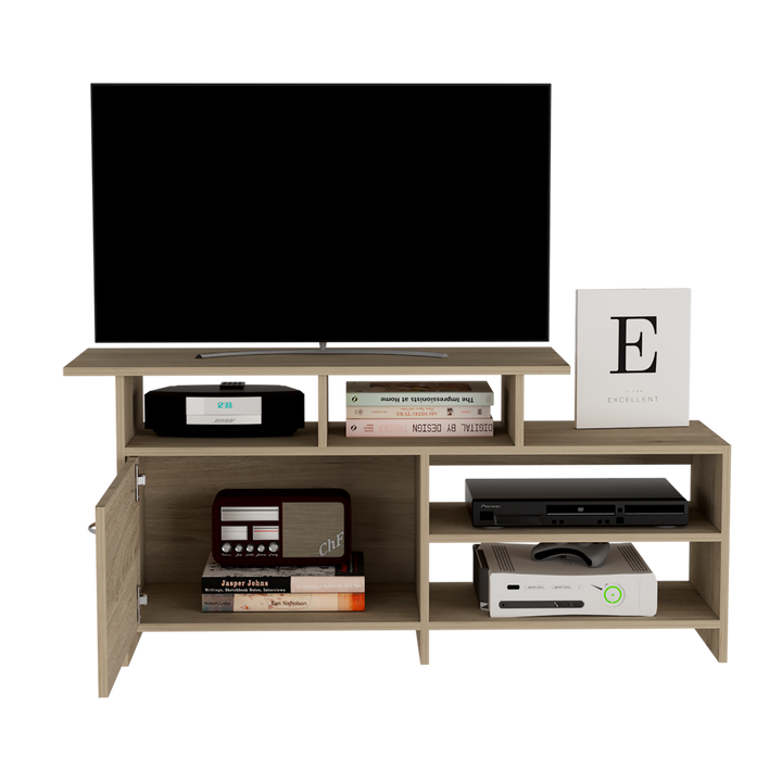 Mesa para TV Maory color Beige para Sala.