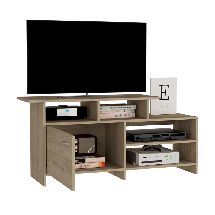 Mesa para TV Maory color Beige para Sala.