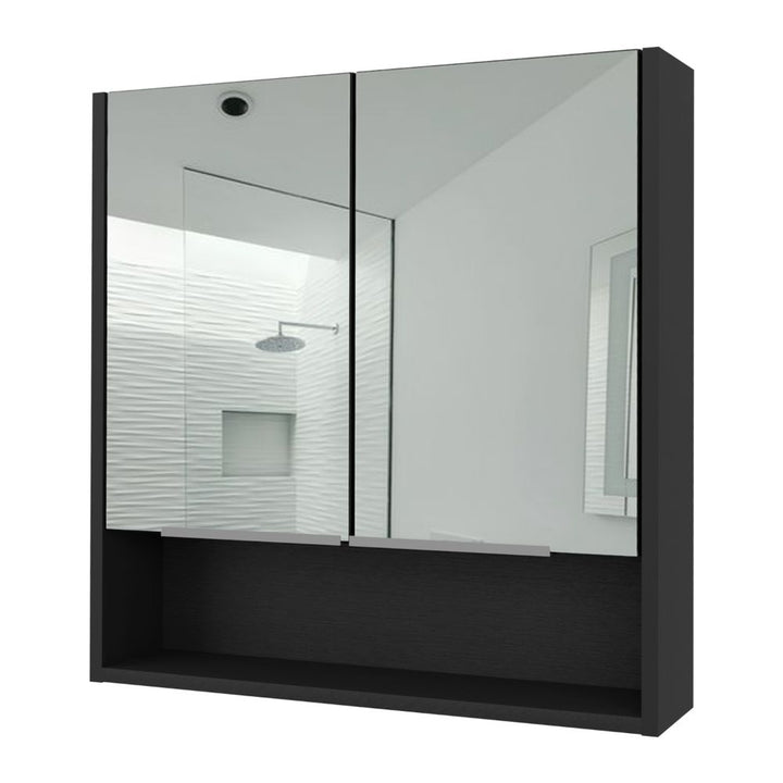 Gabinete de Baño Rawana color Wengue .