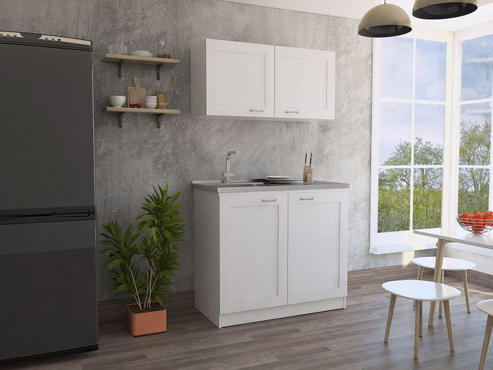 Cocina Integral Toronto color Blanco .