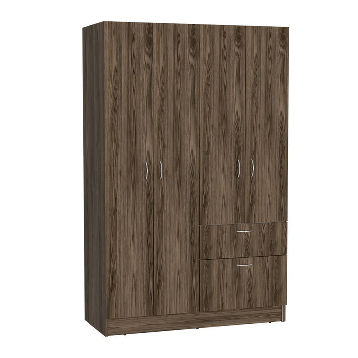 Closet Zoa color Chocolate y Blanco para Habitación.