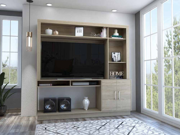 Mesa para TV Romeo color Beige para Sala.