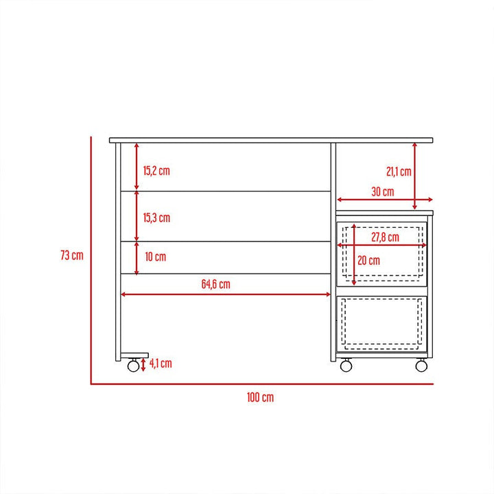 Combo para Habitación Fresno, incluye Cama y Escritorio.