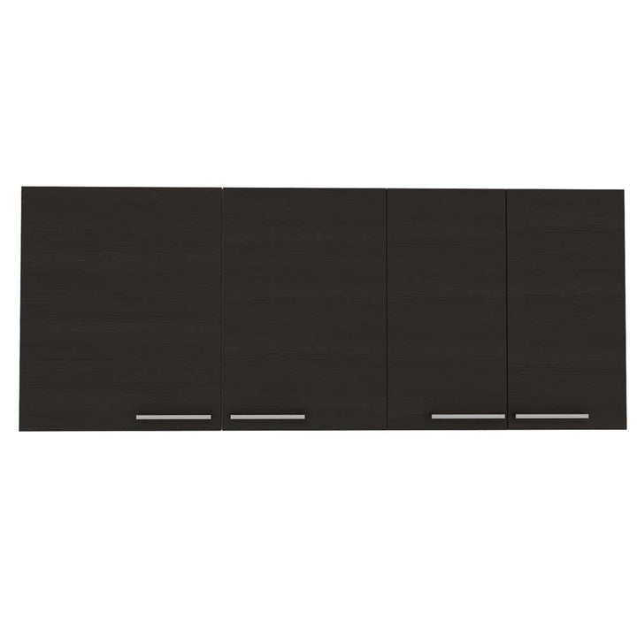 Gabinete Superior Ursa color Blanco y Wengue para Cocina.