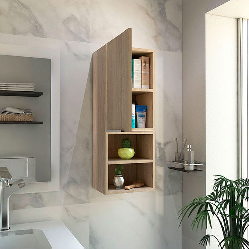 Mueble Auxiliar TUHOME Para Baño Barcelona Coñac