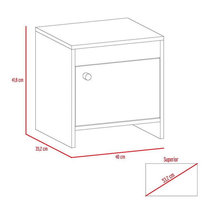 Combo para Habitación Niza, incluye Cama.