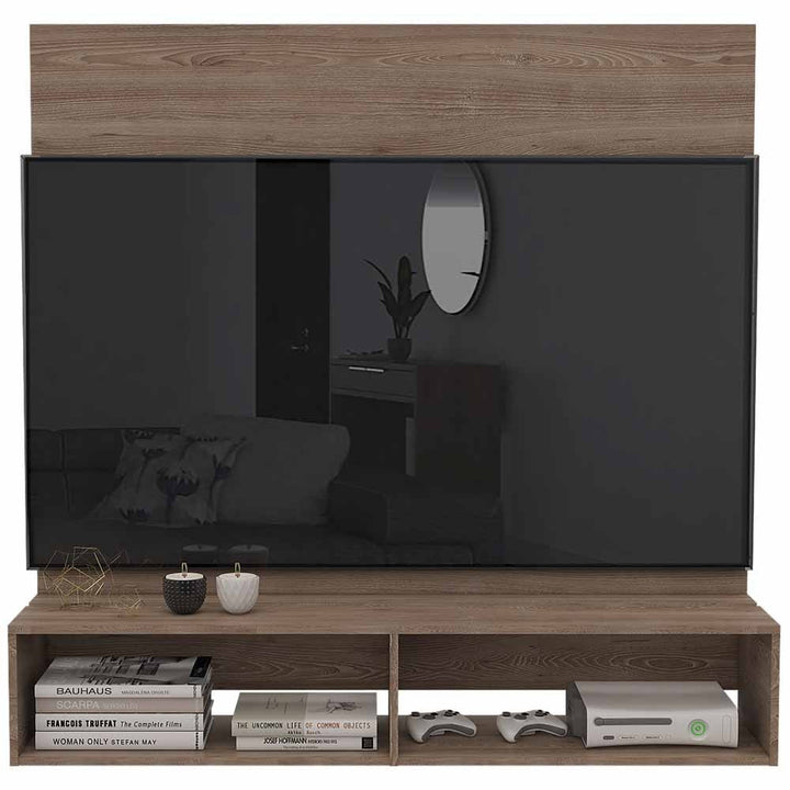 Panel de TV Dakota color Miel para Sala.